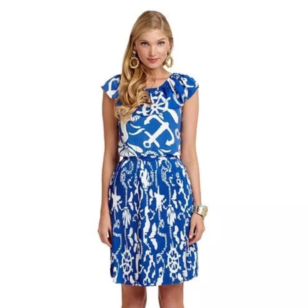 NWT Lilly Pulitzer Crowley Dress Dock Hopper